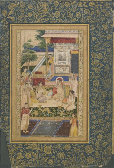 Jahangir und Prinz Khurram von Nur Jahan bewirtet von Unbekannt Unbekannt